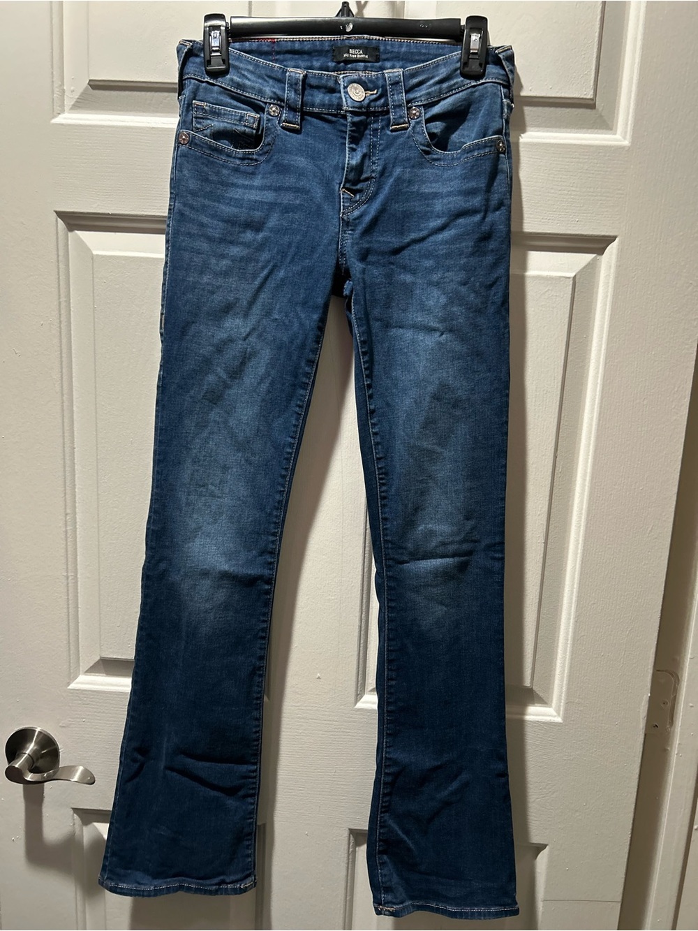 True Religion Women's Becca Mid Rise Bootcut Jeans Size 27